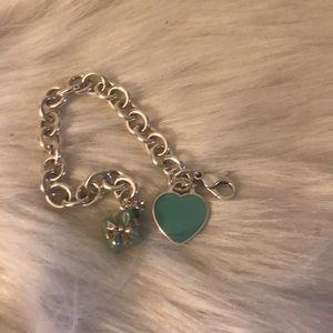 Tiffany & Co. Heart & Bag Bracelet